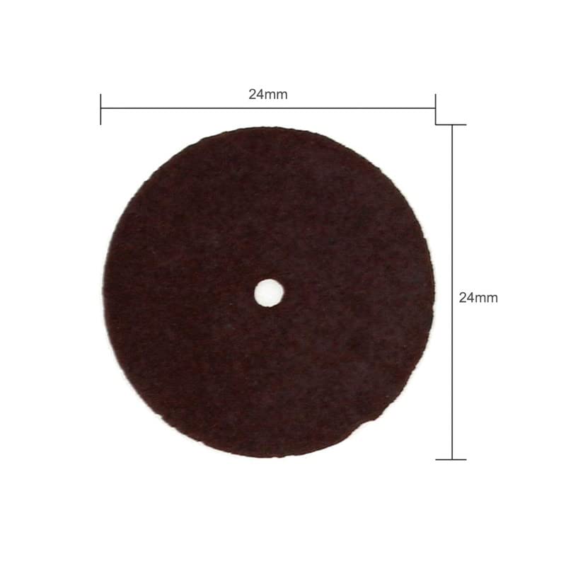 DIY Crafts Pack Of 50 Pcs, Multi, 2 Pcs Mandrel/Connecting Shank, Rotary Attachments Mini Cutting Wheel Disc Abrasive Sand Cut Off Cutting Whe(Pack Of 50 Pcs, Multi, 2 Pcs Mandrel/Connecting Shank) - Image 3