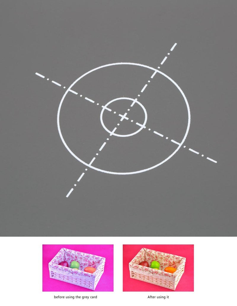 Lightdow 12 x 12 Inch (30 x 30 cm) White Balance 18% Gray Reference Reflector Grey Card with Carry Bag [Folded Version] - Image 5