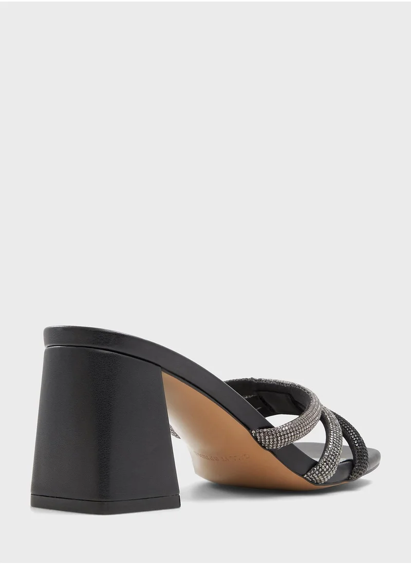 CALL IT SPRING Crown Single Strap High Heel Sandals