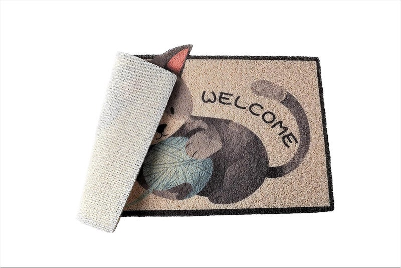 Home Concept Anti Slip Silk Circle Door Mat 75 * 45 CM - Image 3
