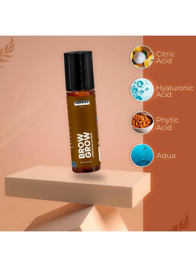 Studd Muffyn | Brow Grow Eyebrow Roll On | 10 ML Clear - Image 4