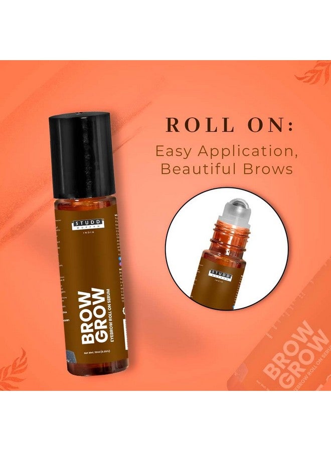Studd Muffyn | Brow Grow Eyebrow Roll On | 10 ML Clear - Image 3