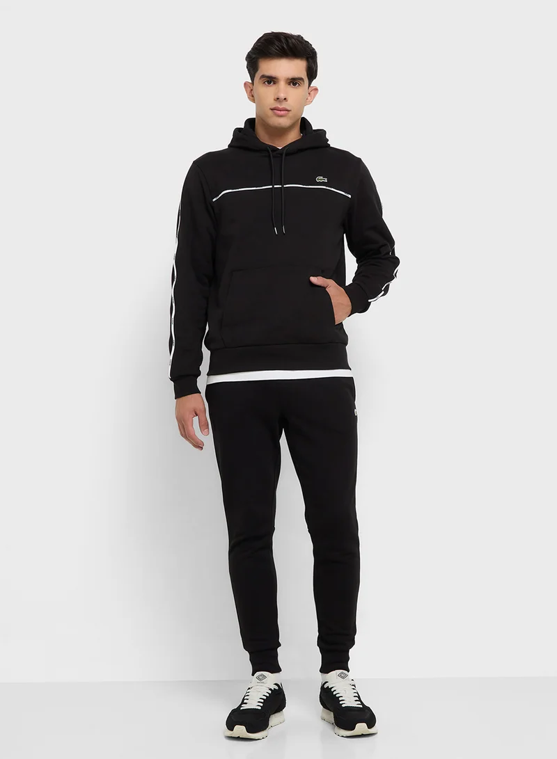 LACOSTE Slim Fit Brushed Fleece Sweatpants
