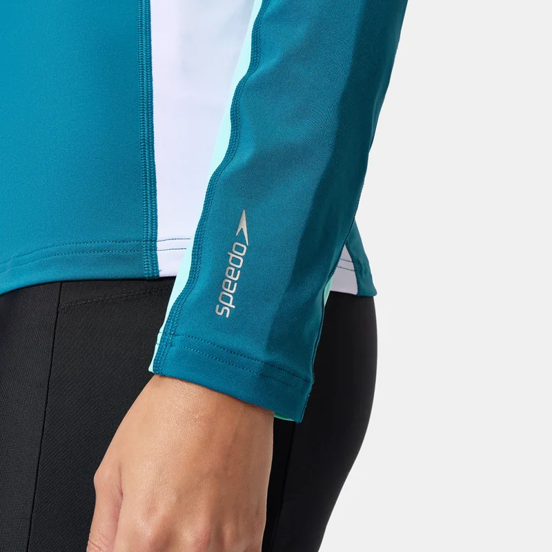 speedo Women's Long Sleeve Swimming Top