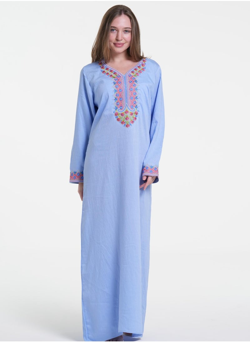 AL BENT AL SHARQIEH women jalabiya , arabian traditional dress  - Image 1