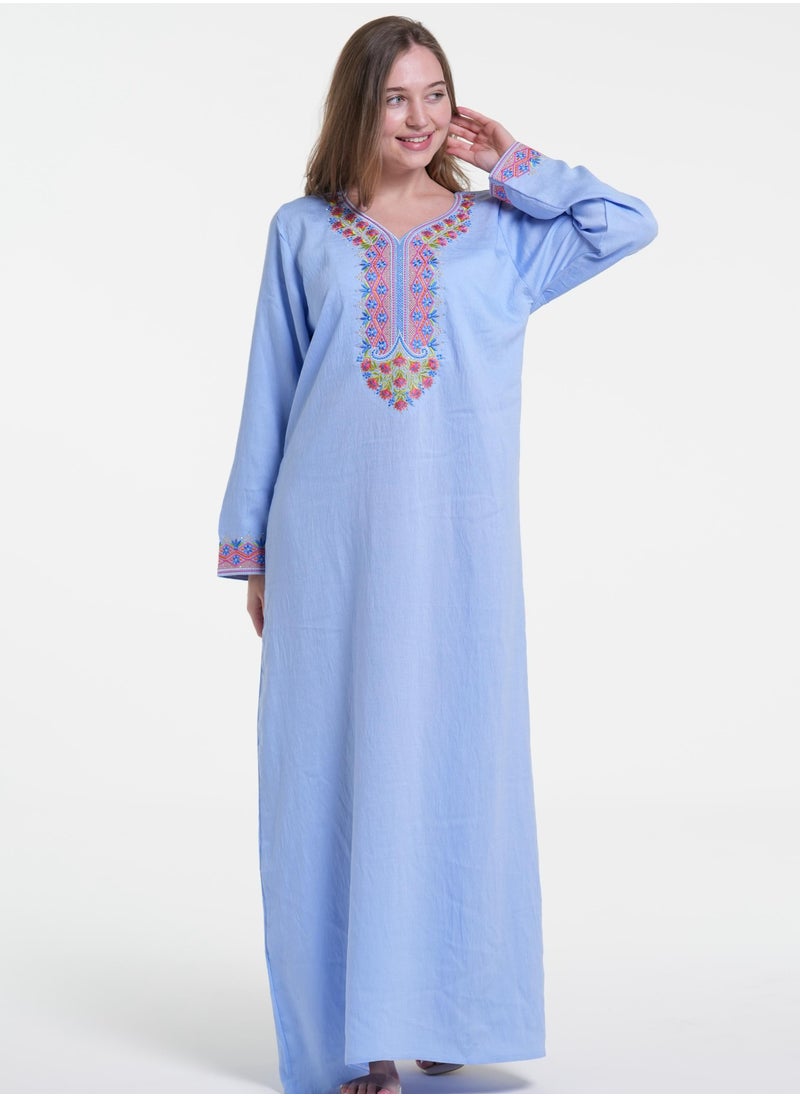 AL BENT AL SHARQIEH women jalabiya , arabian traditional dress  - Image 2