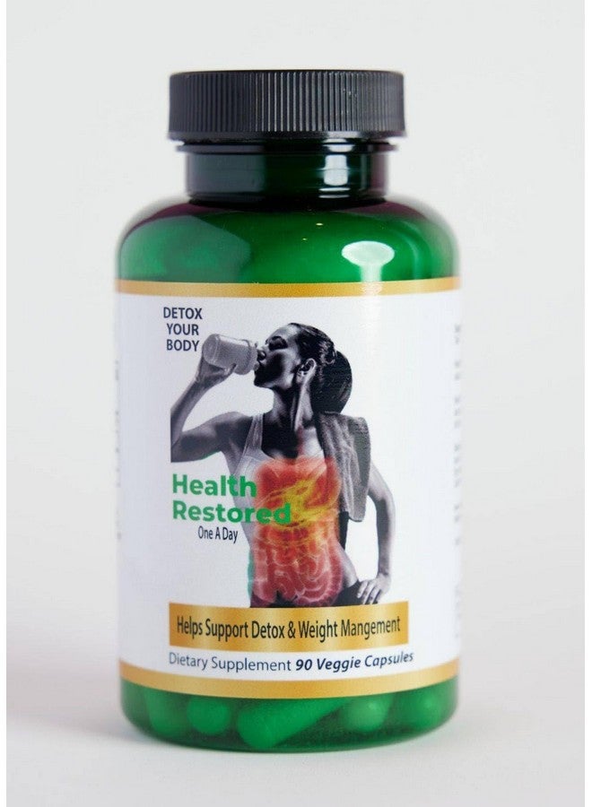 Generic Health Restored Comprehensive Detox & Wellness Support for Men and Women - Premium 100% Clinoptilolite Zeolite Capsules - Supplement Robust Health Support with No Additives  - Image 1