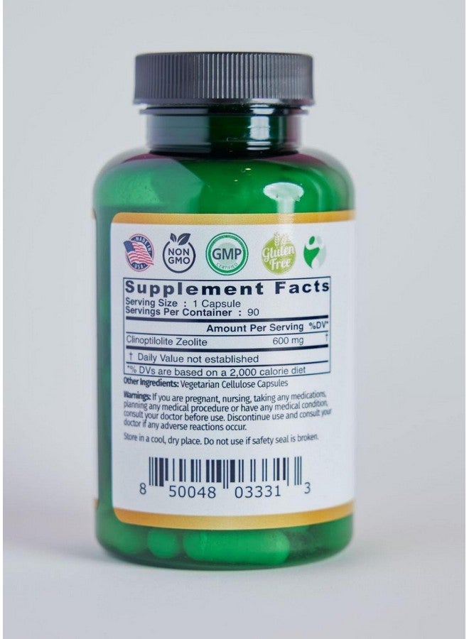 Generic Health Restored Comprehensive Detox & Wellness Support for Men and Women - Premium 100% Clinoptilolite Zeolite Capsules - Supplement Robust Health Support with No Additives  - Image 2