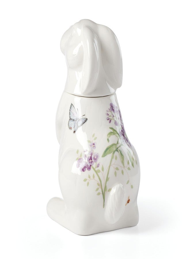 Lenox 893454 Butterfly Meadow Bunny Cookie Jar, Easter Serveware - Image 2