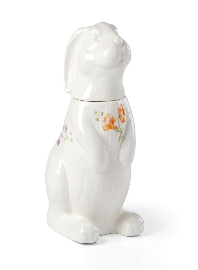 Lenox 893454 Butterfly Meadow Bunny Cookie Jar, Easter Serveware - Image 1