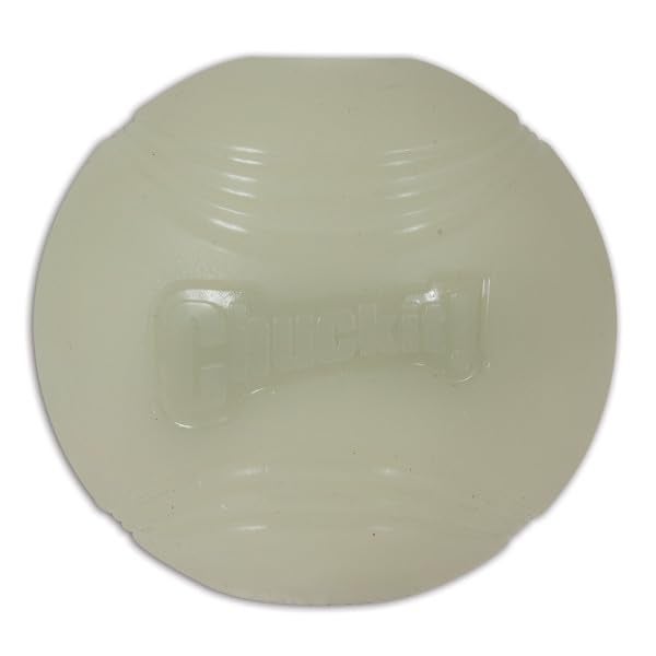 Chuckit! Glow in the Dark Bouncy Balls - Ball for Dogs, Chuckit Dog Toy, Max Glow Balls - Extra-Large, 3.5 Inch, Pack of 1 - Image 3