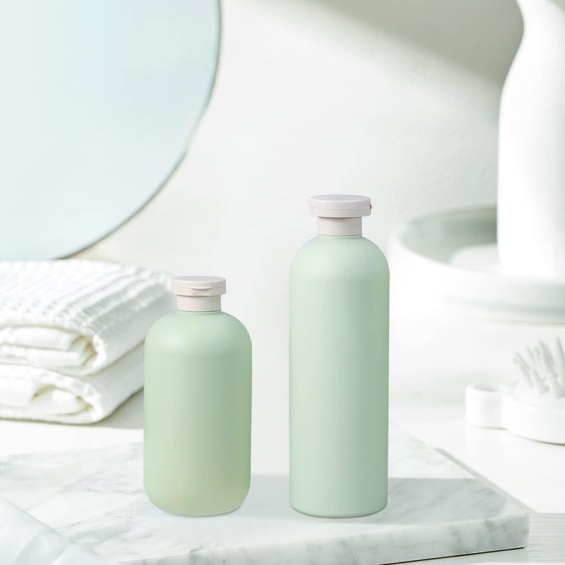 UMETASS 8.8oz Squeeze Bottles with Flip Cap, Refillable Plastic Travel Bottles for Creams, Lotion, Shampoo, Conditioner (2 Pcs) - Image 5