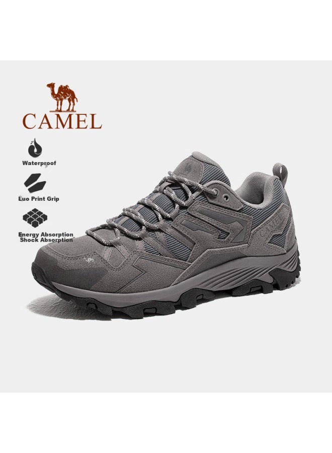 camel Camel Kunlun Mountain Limited Edition Outdoor Mountaineering Shoes Men's Shoes Waterproof Anti-slip Professional Hiking Sports Shoes - Image 4