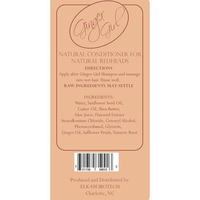 Ginger Girl - Natural Conditioner for Natural Redheads, 8 Fl Oz (Pack of 1), Strawberry-blonde - Image 2