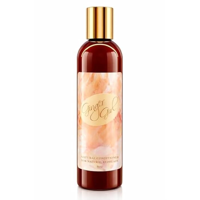 Ginger Girl - Natural Conditioner for Natural Redheads, 8 Fl Oz (Pack of 1), Strawberry-blonde - Image 1
