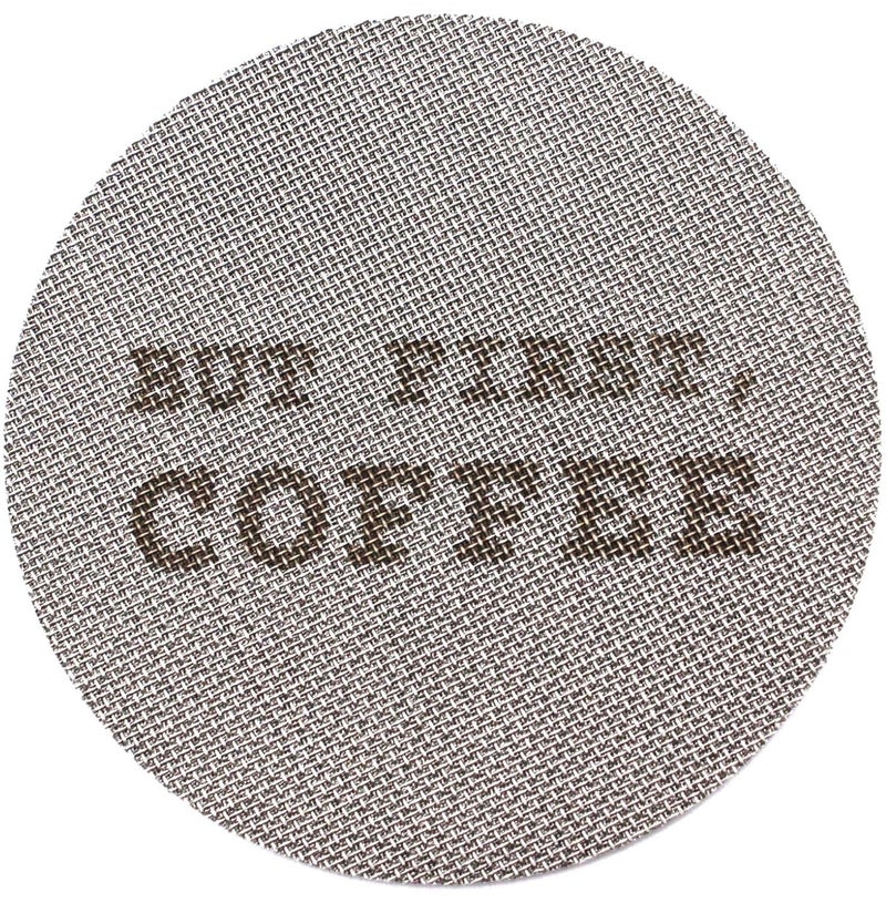 GEMINI Espresso Puck Screen  51mm17mm Thickness 150m Espresso Filter Screen  Mesh Coffee Reusable Filter For Espresso Portafilter Filter Basket 51mm  Made with 316 Stainless Steel