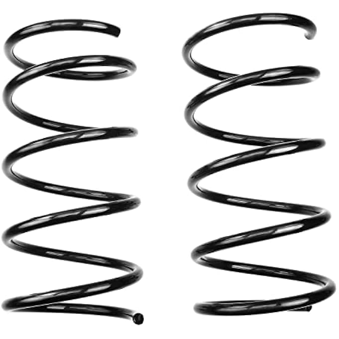 أ-بريميوم نوابض لولبية للتعليق متوافقة مع كيا أوبتيما 2006-2010 روندو 2007-2010 استبدال جانبي السائق والراكب الأمامي 546302G200 طقم من قطعتين - Image 1