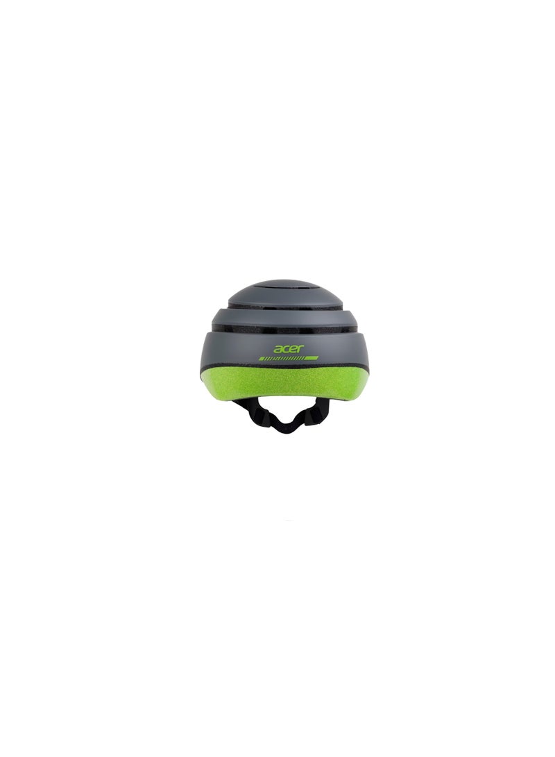 Acer Foldable Safety Helmet  Compact Collapsible Design With Reflective Back Band, Lightweight Protective Headgear For Cycling, Skateboarding & Outdoor Sports, Medium Size - Image 5