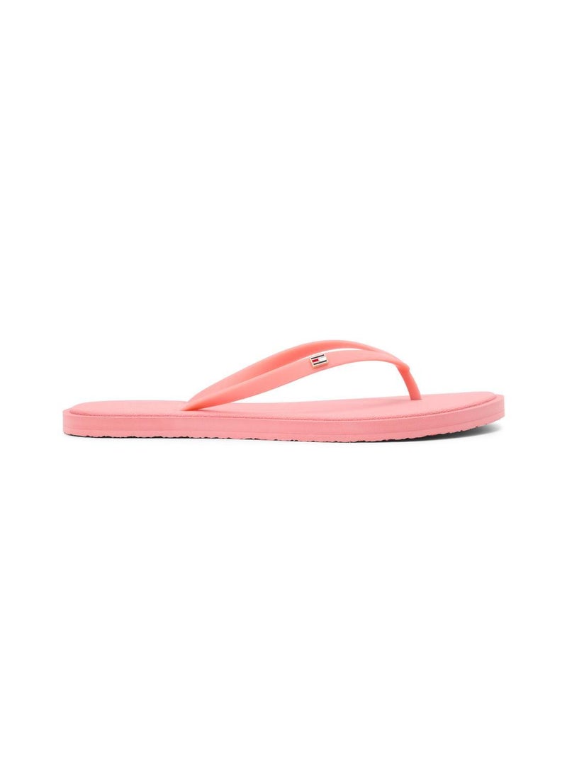 TOMMY HILFIGER Chic Enamel Flag Flip-Flops - Image 1