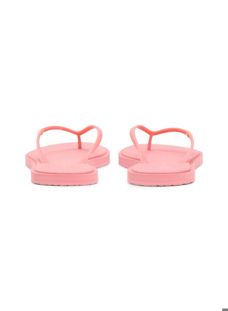 TOMMY HILFIGER Chic Enamel Flag Flip-Flops - Image 3