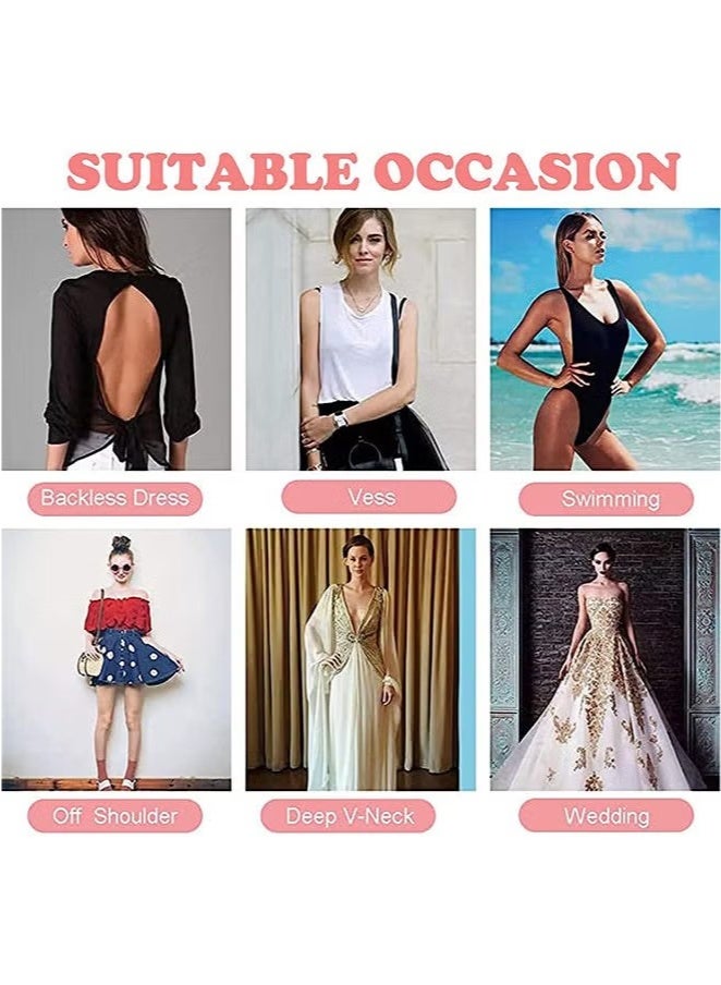 Depend 40 Pcs Invisible Fashion Cover Patches, Self-Adhesive Modesty Pads for Tops & Dresses  - Image 3