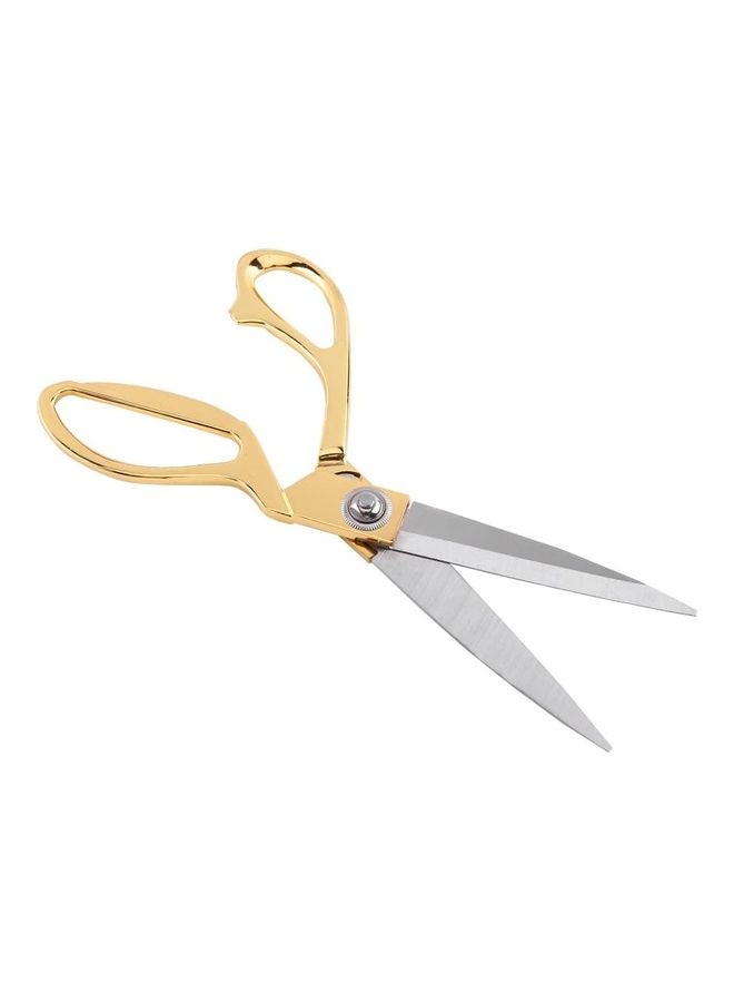 NIBEMINENT Professional Tailor Scissor Silver/Gold - Image 4