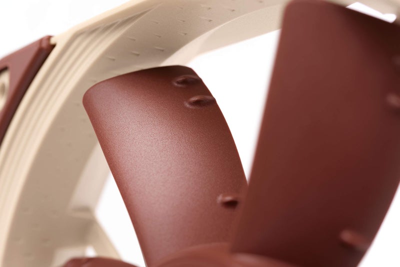 Noctua NF-S12A FLX, Premium Quiet Fan, 3-Pin (120mm, Brown) - Image 4