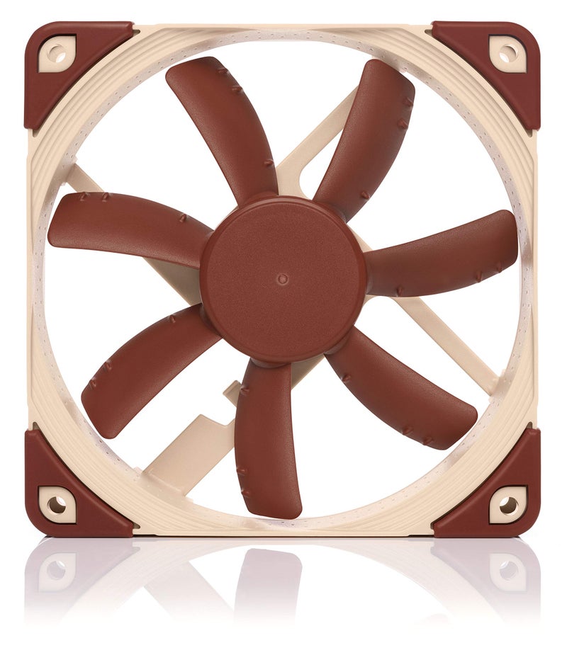 Noctua NF-S12A FLX, Premium Quiet Fan, 3-Pin (120mm, Brown) - Image 2