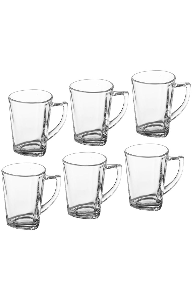 بلينك ماكس طقم 6 فنجان شاي من الزجاج الصافي السعة 130 مل - Image 2