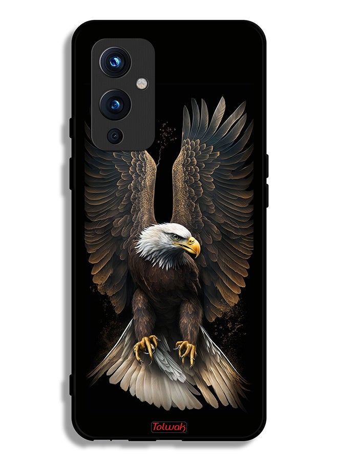 Tolwak OnePlus 9 5G Protective Case Cover Eagle Spread Wings - Image 2