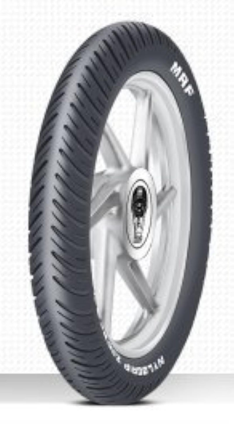 MRF Nylogrip Zapper-Y 80/100-18 54P Tubeless Bike Tyre, Rear - Image 3