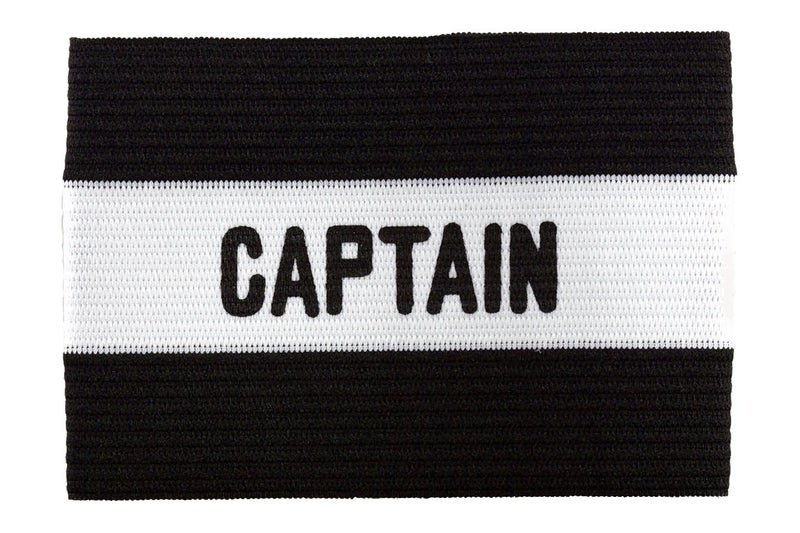 Kwik Goal Adult Captain Arm Band, Black - Image 1