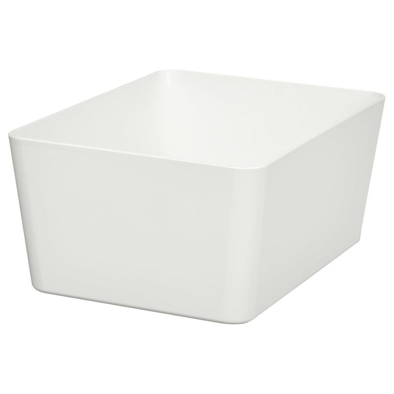 Baitique Stackable Storage Box, White, 13x18x8 cm - Image 1