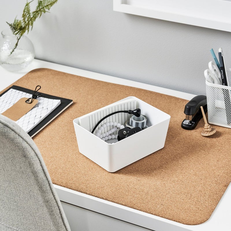 Baitique Stackable Storage Box, White, 13x18x8 cm - Image 4