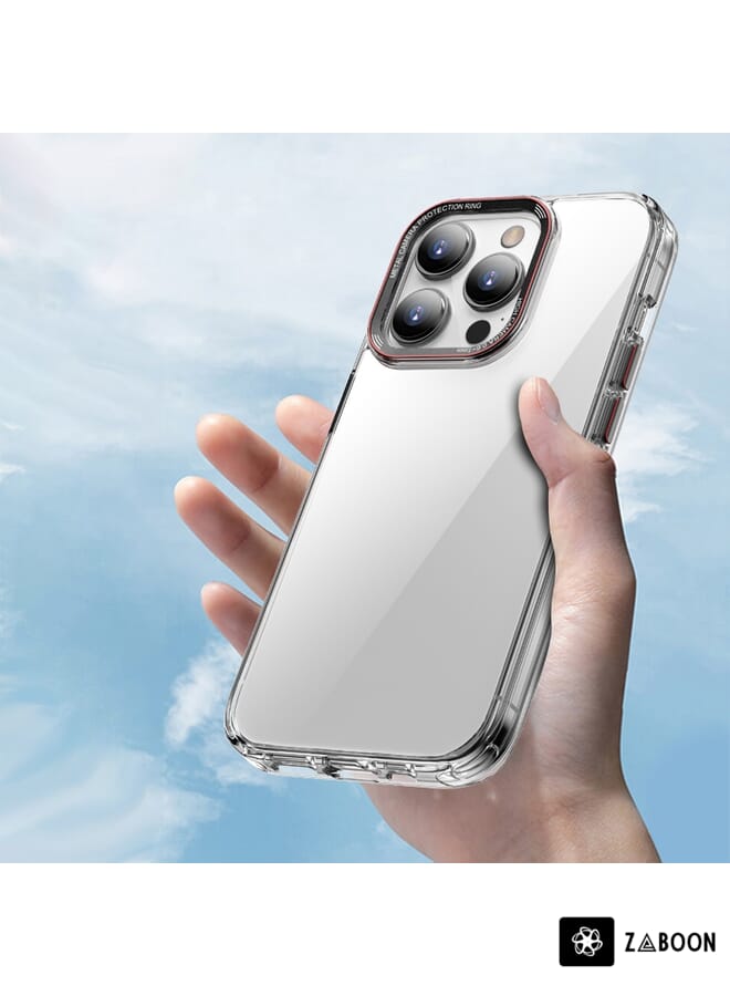 Zaboon Protective Case For iPhone 14 Pro MG Series Crystal Clear Glass - Image 5