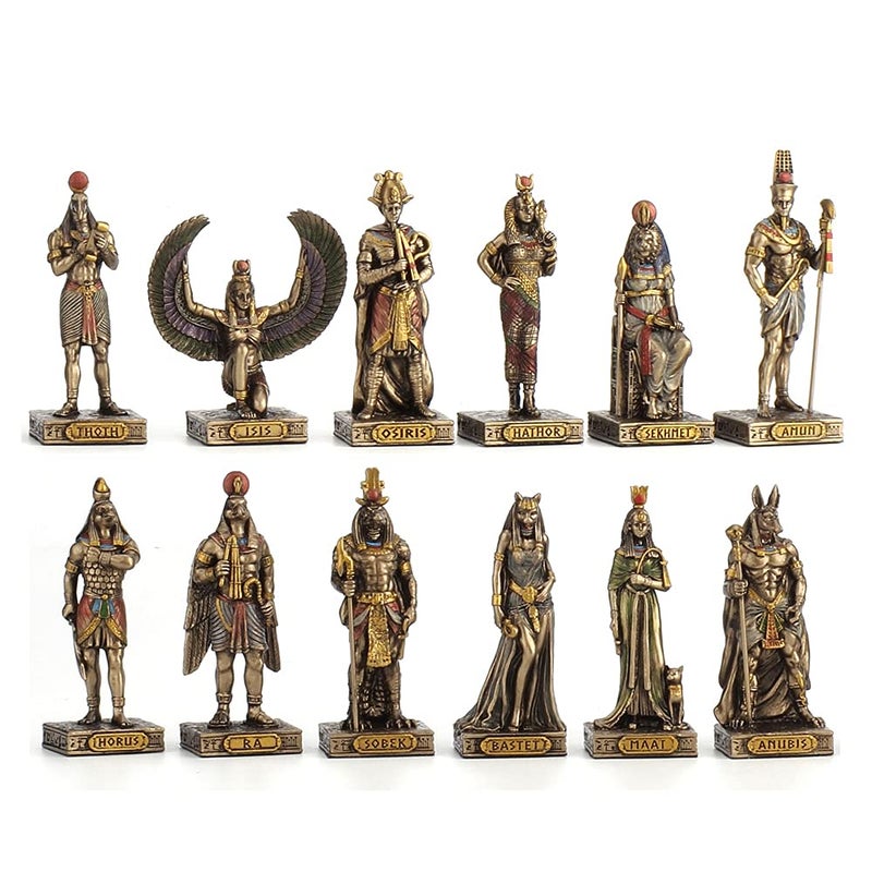 فيرونيز ديزاين التصميم فيرونيز تماثيل راتنجات الآلهة المصرية - Image 4