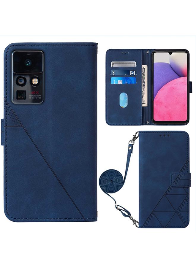 اس-توب جراب هاتف Infinix Zero X / Zero X Pro Crossbody من الجلد المنقوش ثلاثي الأبعاد - Image 1