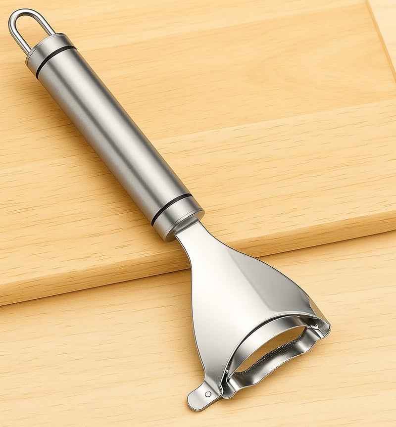 LDG WARE Stainless Steel Corn Peeler for Kitchen | Cob Stripper Tool for Kitchen, Removes Kernels in Seconds, Sharp Serrated Blade| Peeler for Vegetables and Fruits, Salad Cutter (1-pcs) - Image 1