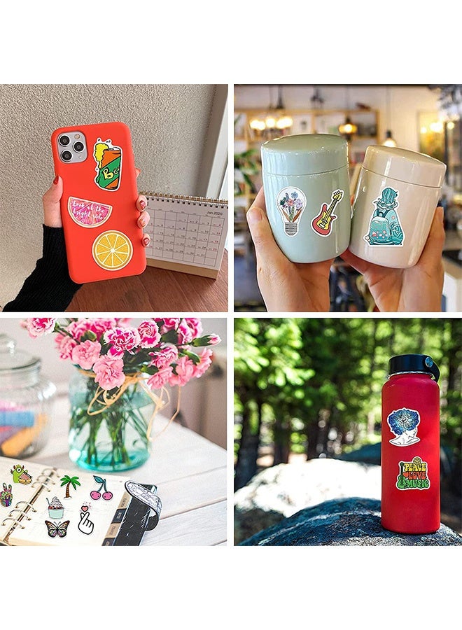 Peachjoy Vinyl Stickers 200 PCS, Water Bottle Stickers for Kids Teens Girls, Cute Aesthetic Waterproof Stickers Pack for Skateboards Luggage Guitar Laptops - Image 5