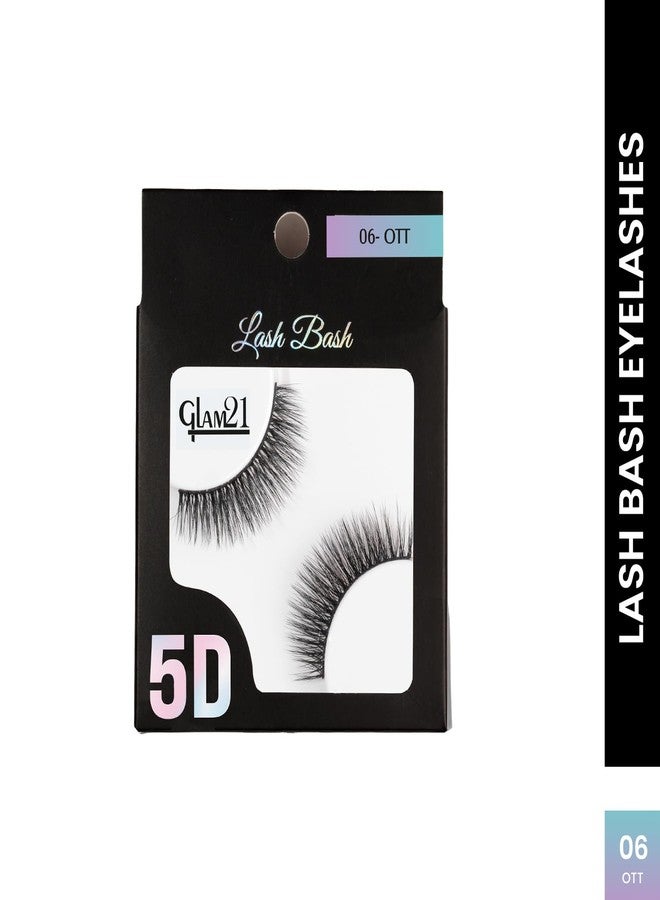 Glam 21 Glam21 Lash Bash 5D False Eyelashes - Natural & Soft, 1 Pair - OTT - Image 3