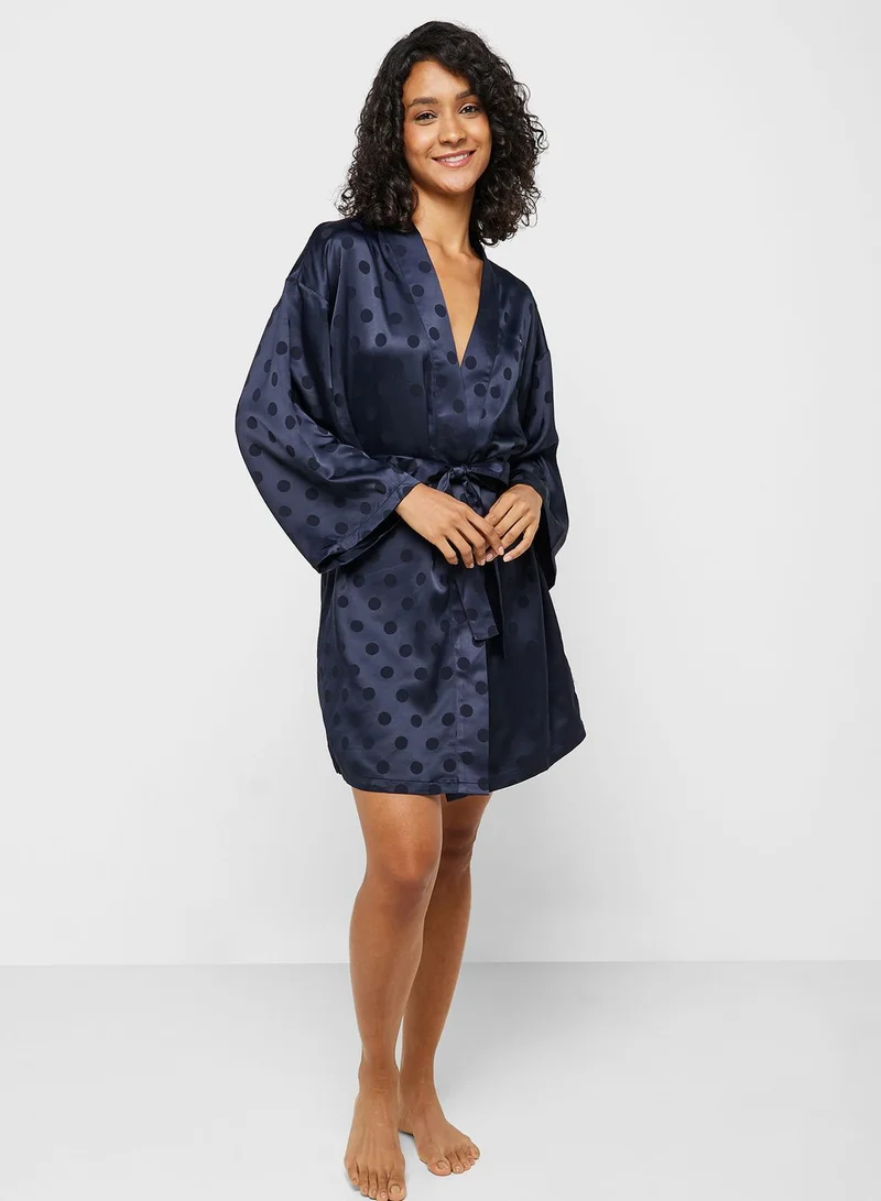 TOMMY HILFIGER Polka Dot Kimono