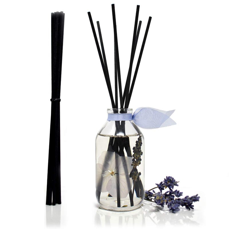 LOVSPA Reed Diffuser Set, Lavender De Provence Scented Oil Diffuser with Sticks, Home Fragrance Accessories for Bathroom Shelf Decor, Aroma Diffusers for Home or Office Desk, USA Made - Image 3