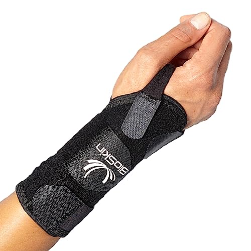 BioSkin Carpal Tunnel Wrist Brace - For Arthritis Pain And Support, Tendonitis, Wrist Sprains, Night Wrist Sleep Support Brace, Wrist Splint, Wrist Support For Women And Men, HSA or FSA Eligible - Image 1