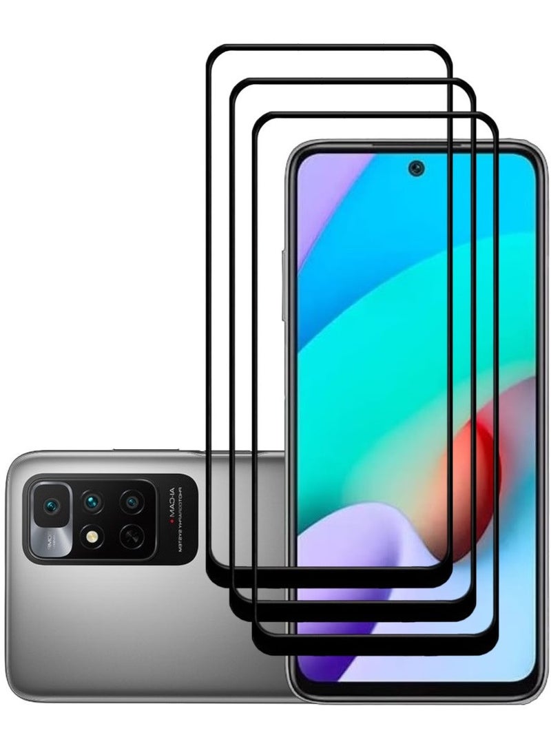 ACLIX 3 Pieces Antistatic ESD Dustproof Premium Quality High Definition Tempered Glass Screen Protector Designed For Xiaomi Redmi Note 11 4G - Image 1
