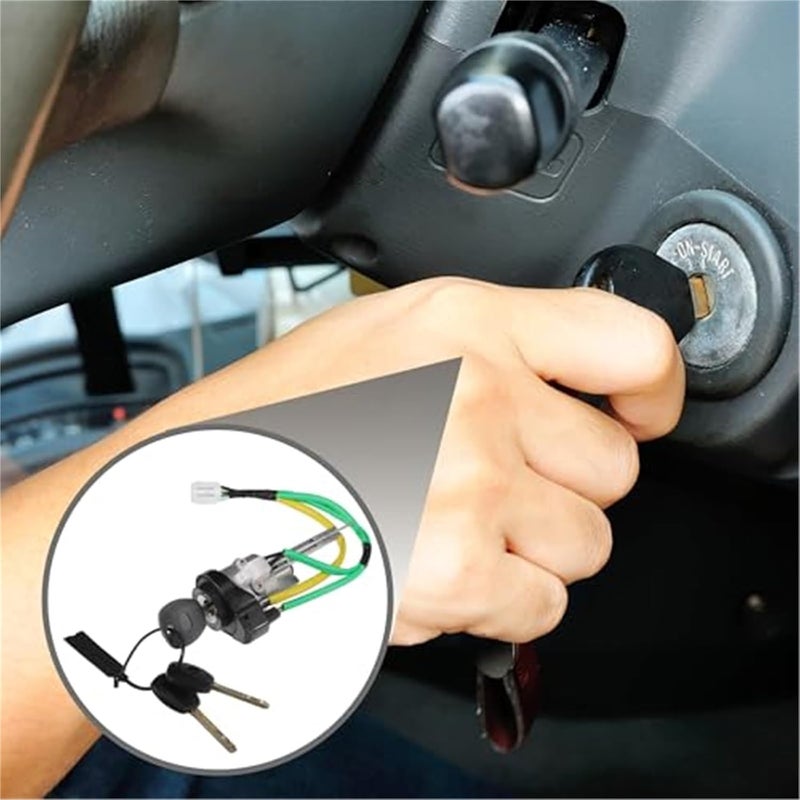 DEMULAX Ignition Lock Cylinder Switch for Hyundai Azera 2008 - Image 5