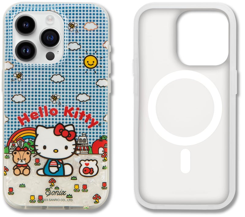 Sonix Case for iPhone 15 Pro Max | Compatible with MagSafe | 10ft Drop Tested | Good Morning Hello Kitty - Image 1