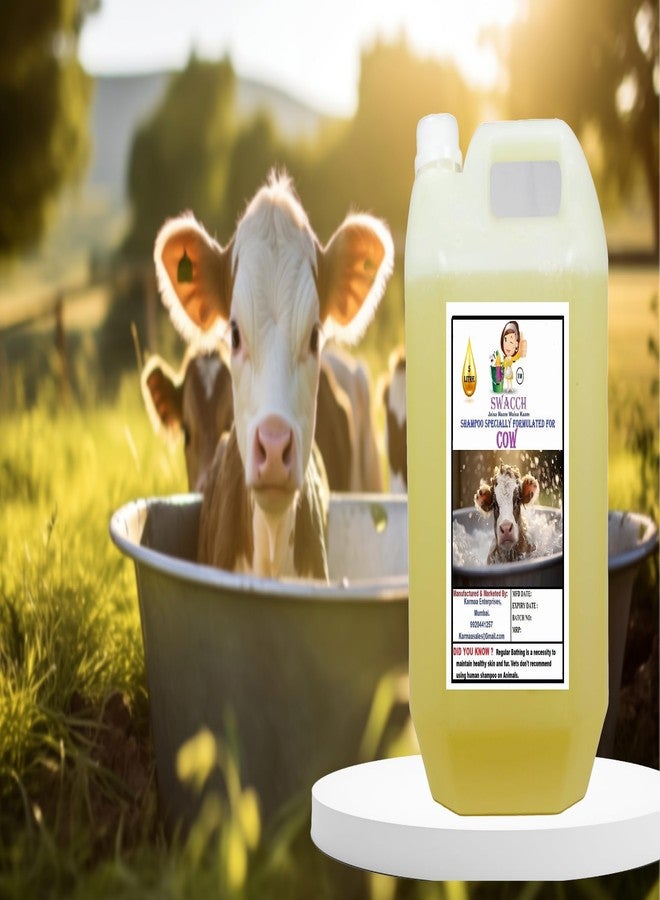 Swacch Shampoo Specially Formulated for Cow (5 Litre) Lemon - Image 1