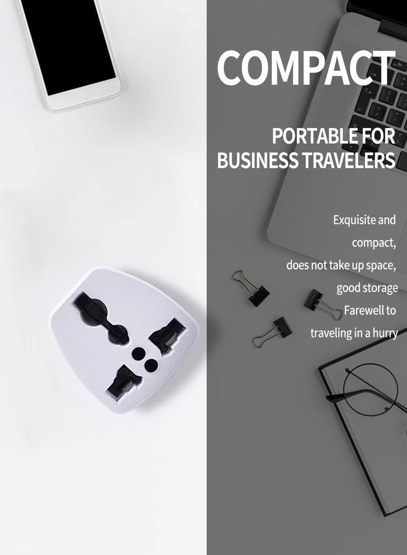 BEIRUI 2pcs British Standard Plug Travel Adapter with 3-Pin Power Plug Adapter for Australia/UK/EU/USA, Plug Adapter - Image 4