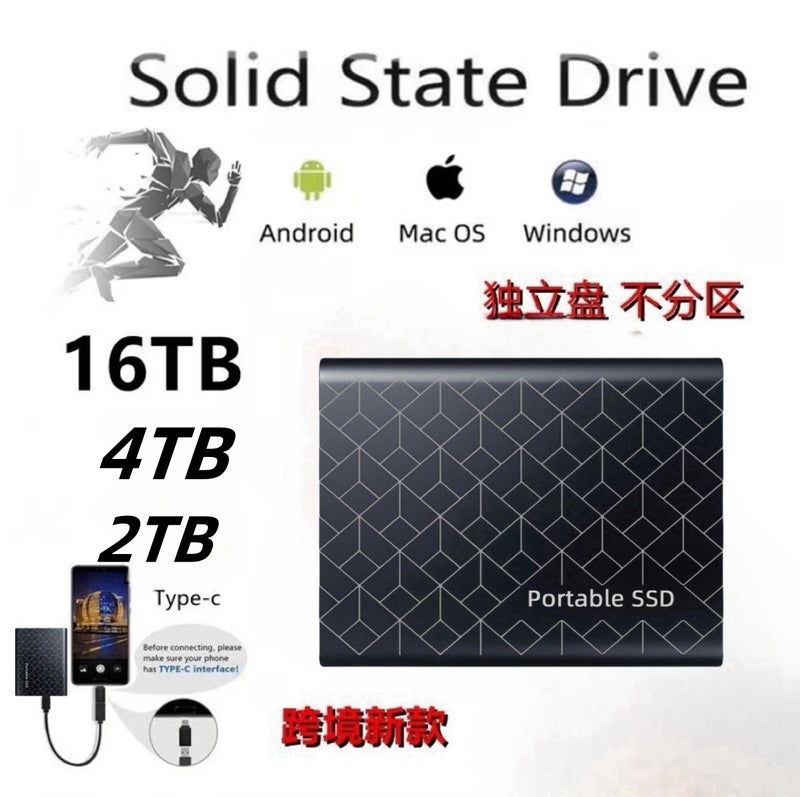 High-Speed Portable SSD External Drive - Image 1