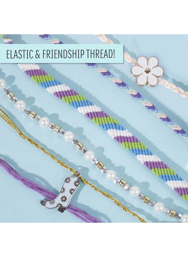 STMT D.I.Y. Glitz Bead Case, Includes Over 500 Jewelry Making Supplies, Including Cute Beads for Jewelry Making, Bracelet Charms, Storage Case, Friendship Bracelet Kit, Teen Girl Gifts - Image 5